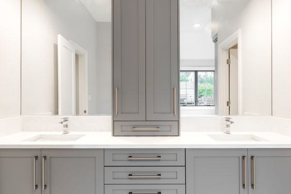 Bathroom Cabinet Refacing in Forney