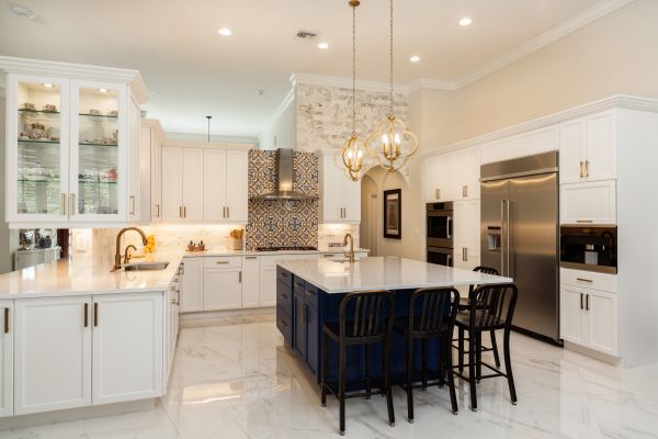 Kitchen Island Construction in Forney