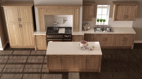Pine Cabinets Installation in Forney