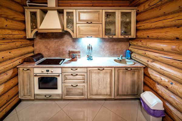 Rustic Cabinets Installation in Forney