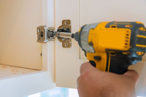 Cupboard Door Hinge Repair in Forney