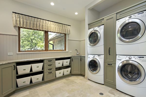 Laundry Storage Installation in Forney