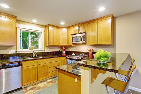 Maple Kitchen Cabinet Service in Forney